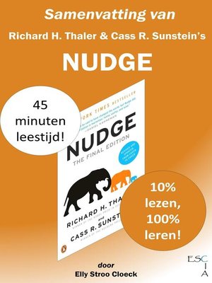 cover image of Samenvatting van Richard H. Thaler & Cass R. Sunstein's Nudge